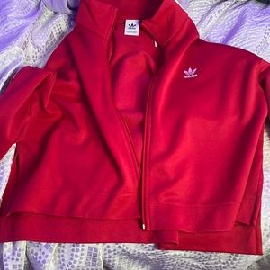 Pink adidas jacket